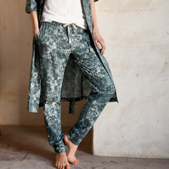 Peruvian Connection Damask Pima Cotton Jogger S - Picture 1 of 12